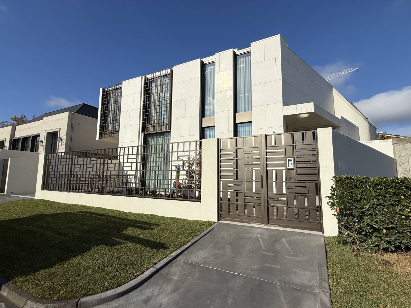 The $10M Melbourne home — street exterior
